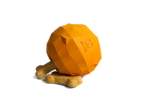 ZeeDog - Juguete Rellenable Super Orange