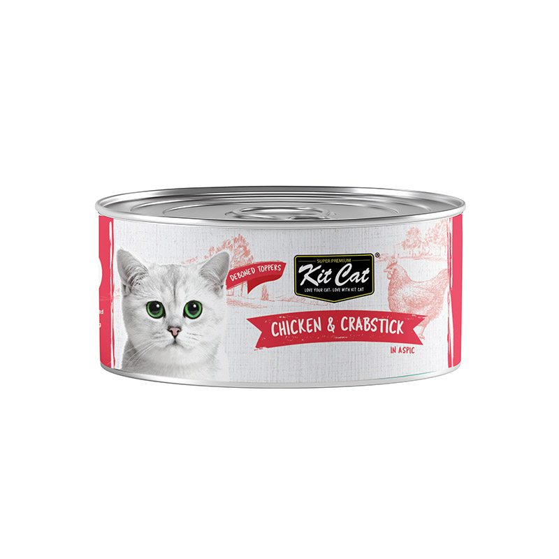 Kit Cat - Deboned Chicken & Crabstick Toppers