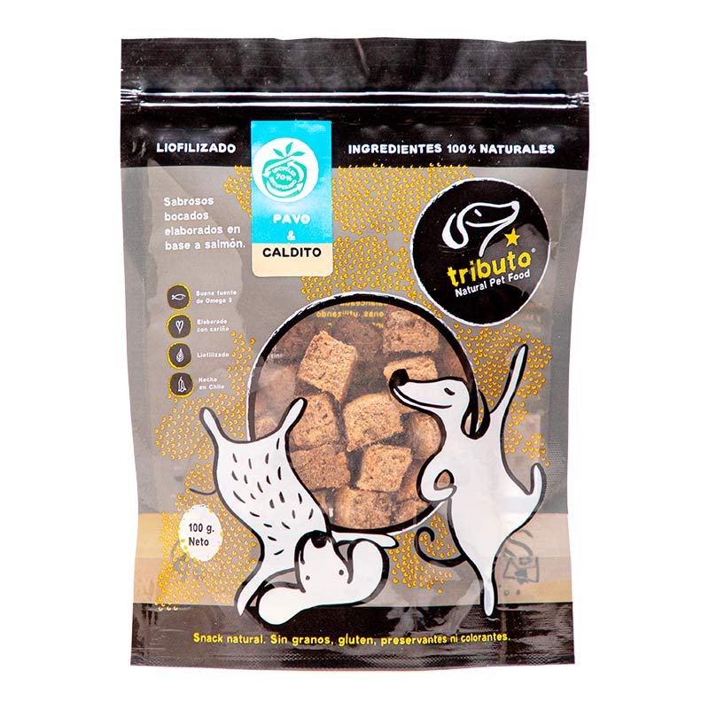 Tributo - Snack Liofilizado Original Pavo & Caldito