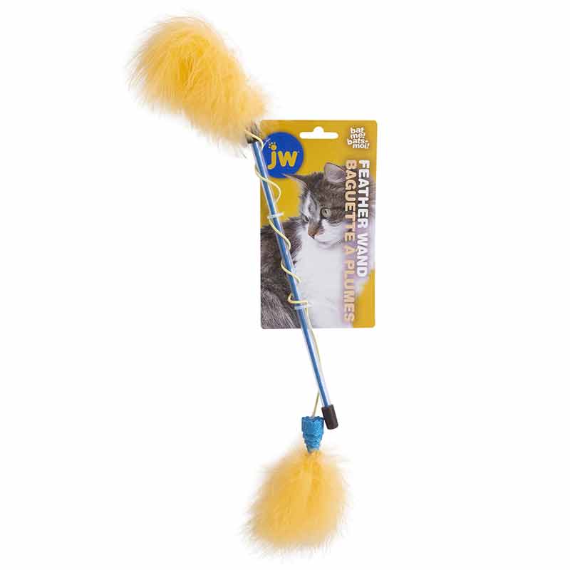 JW - Varita con Plumas para Gato