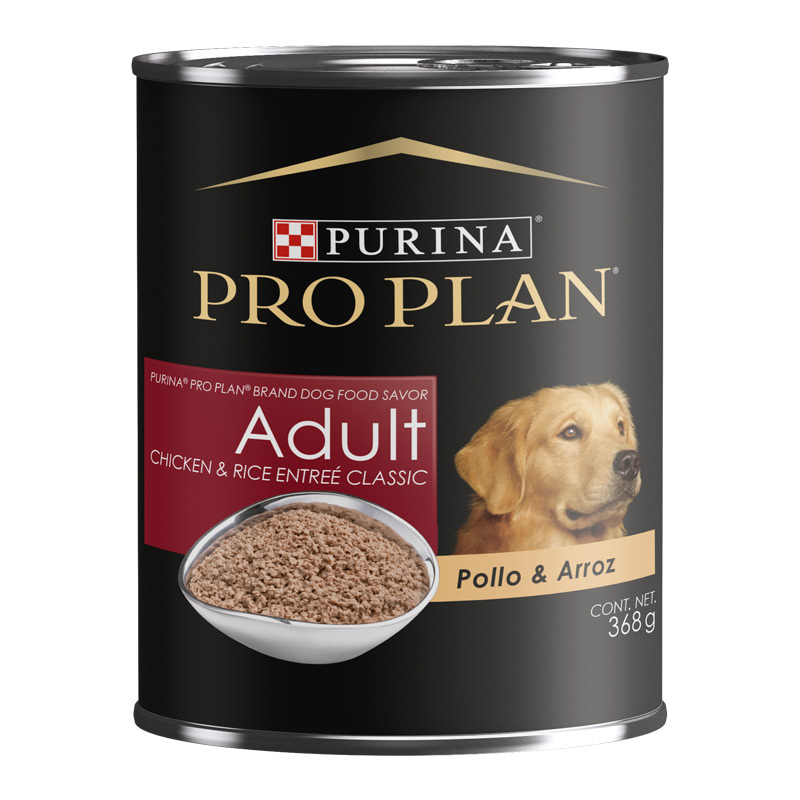 Pro Plan - Alimento Húmedo Adulto Pollo y Arroz Lata