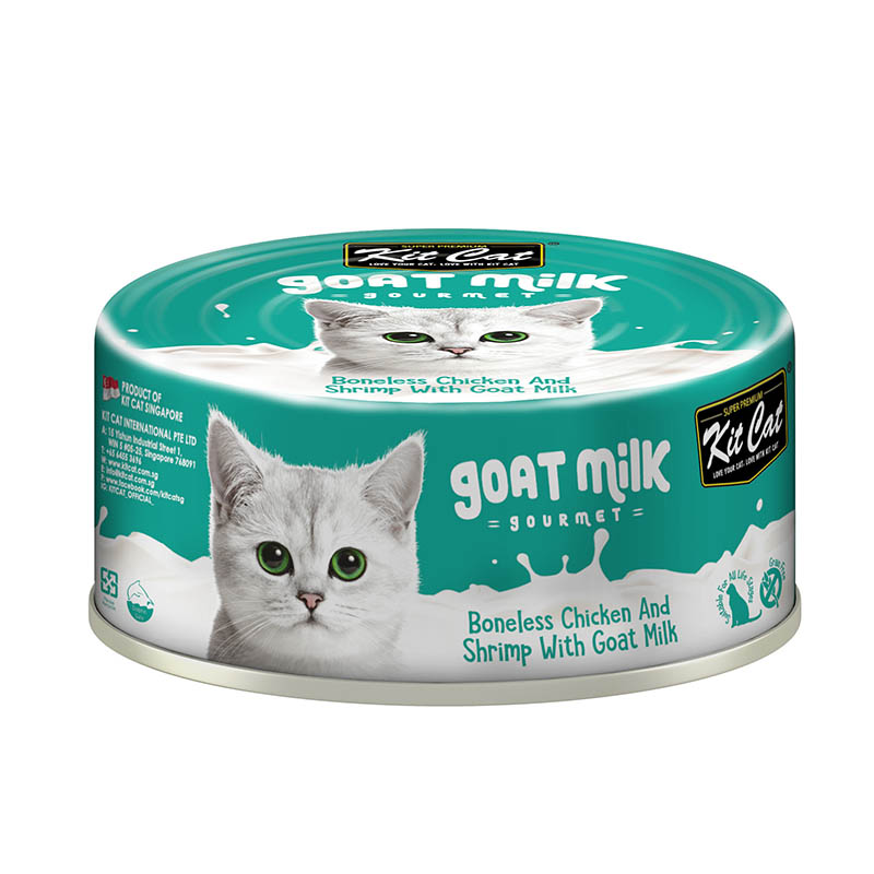 Kit Cat - Goat Milk Gourmet Chicken & Shrimp