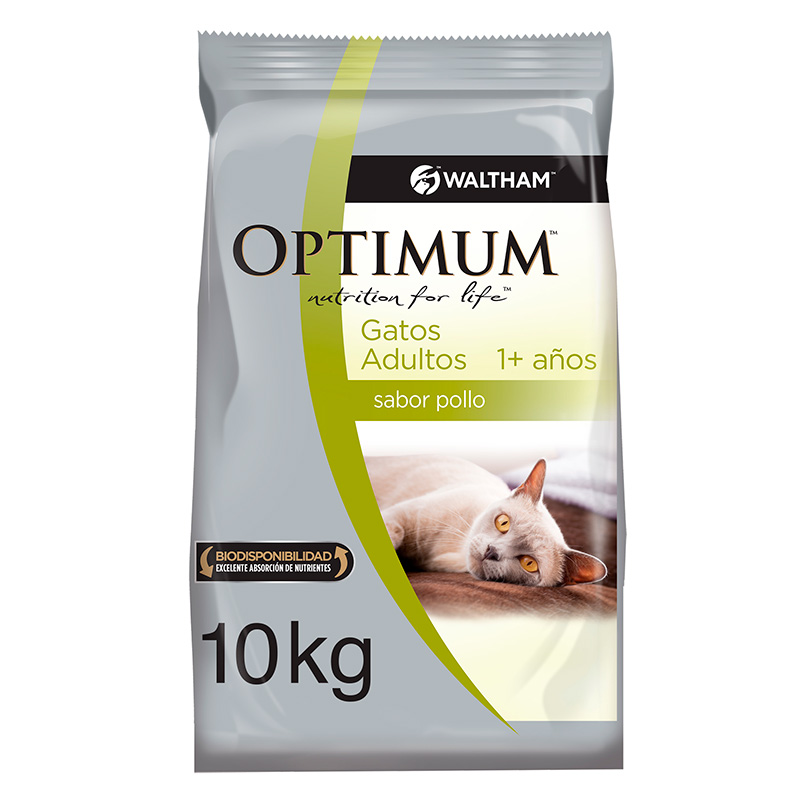 Optimum - Alimento Gatos Adultos Sabor Pollo