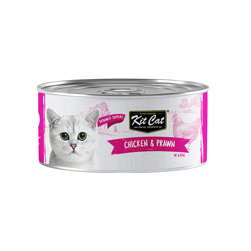 Kit Cat - Deboned Chicken & Prawn Toppers