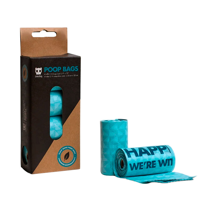 ZeeDog - Poop Bags Refill Box 4 Rollos