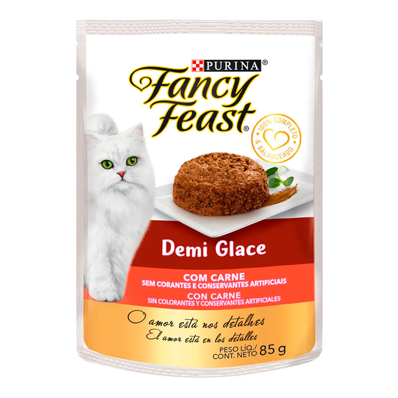 Fancy Feast - Alimento Húmedo Demi Glace con Carne