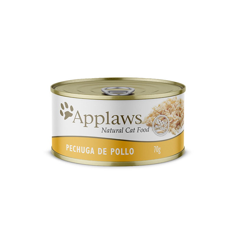 Applaws - Alimento Húmedo Gato Pechuga De Pollo Con Caldito Lata