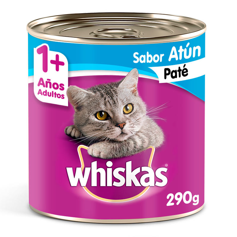 Whiskas - Alimento Húmedo Lata Gato Adulto Atún