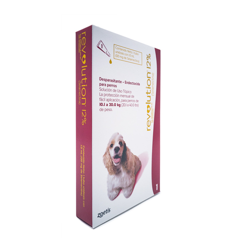 Revolution - Antiparasitario Externo Perros de 10.1 A 20 Kg