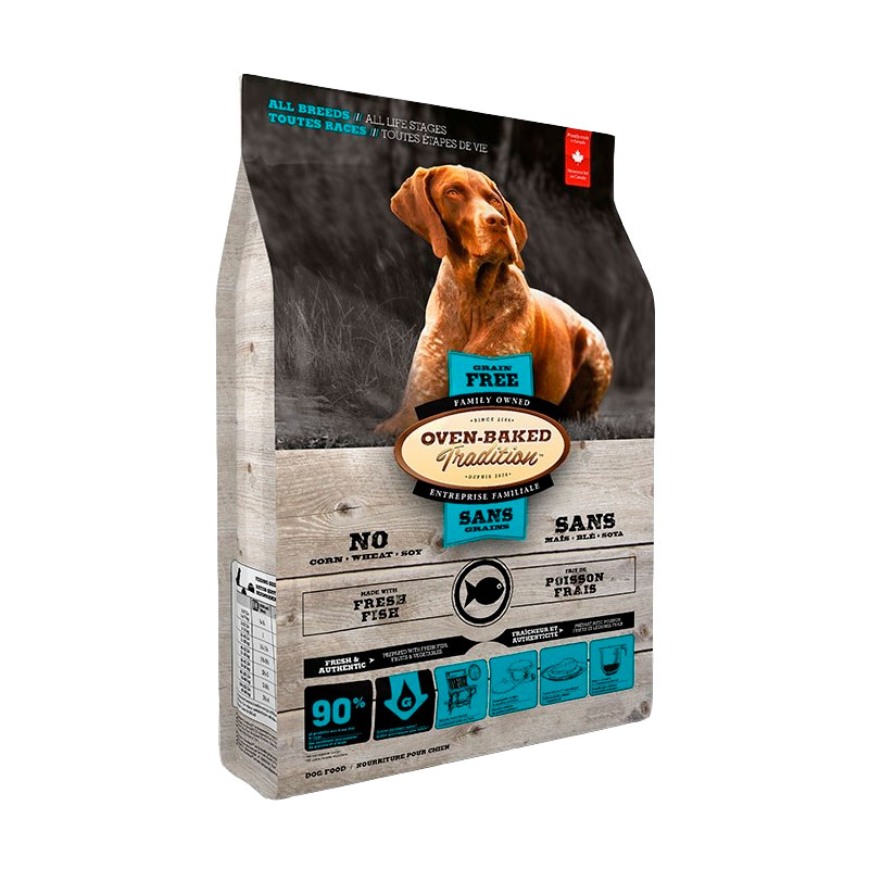 Oven Baked Tradition - Alimento Grain Free Todas las Razas Pescado