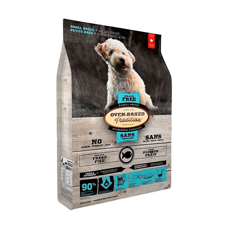 Oven Baked Tradition - Alimento Grain Free Todas las Edades Razas Pequeñas Pescado