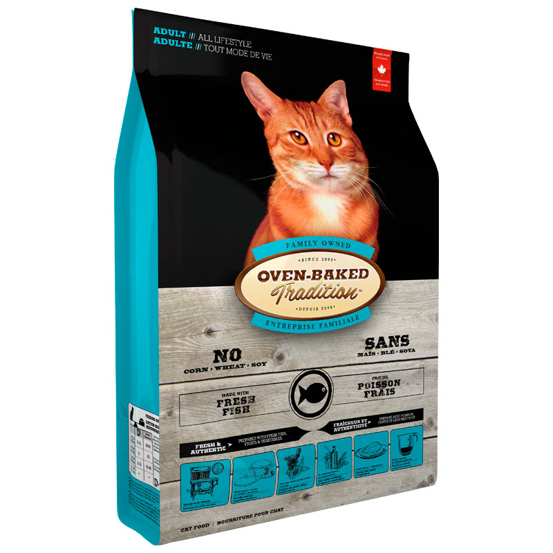 Oven Baked Tradition - Alimento para Gato Adulto Pescado