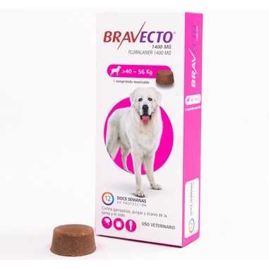 Bravecto - Antiparasitario Masticable Perros de 40 A 56 Kg