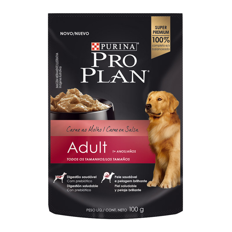 Pro Plan - Alimento Húmedo Adulto Carne en Salsa Sobre