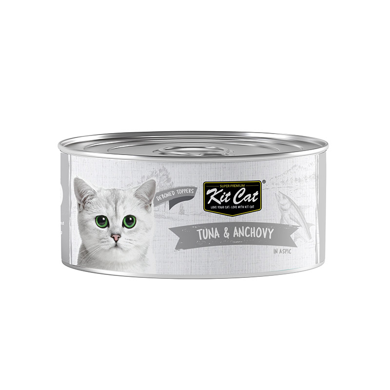 Kit Cat - Deboned Tuna & Anchovy Toppers