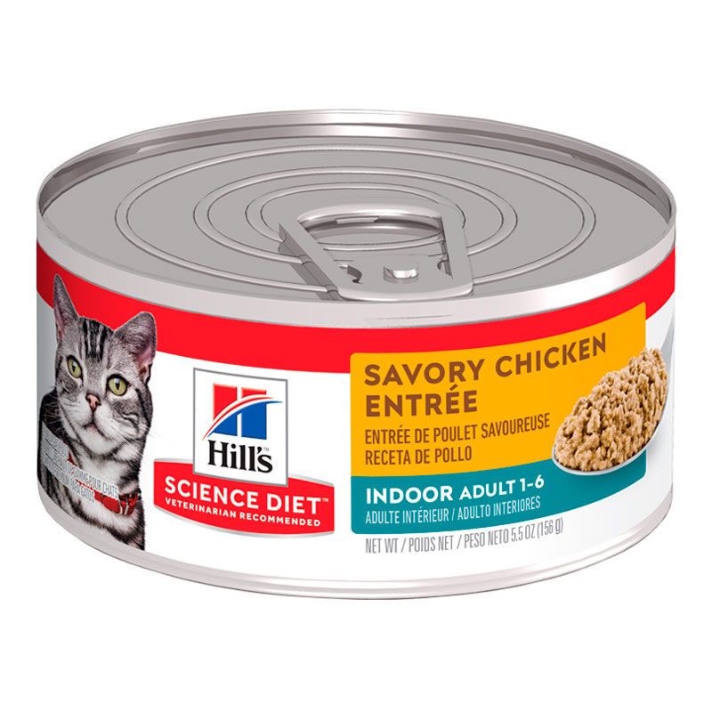 Hills Science Diet - Adult Indoor Chicken Entrée Cat Lata