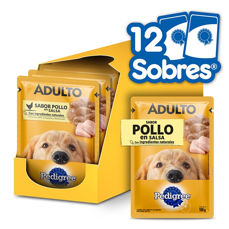 Pedigree - Alimento Húmedo Sobre Perro Adulto Pollo