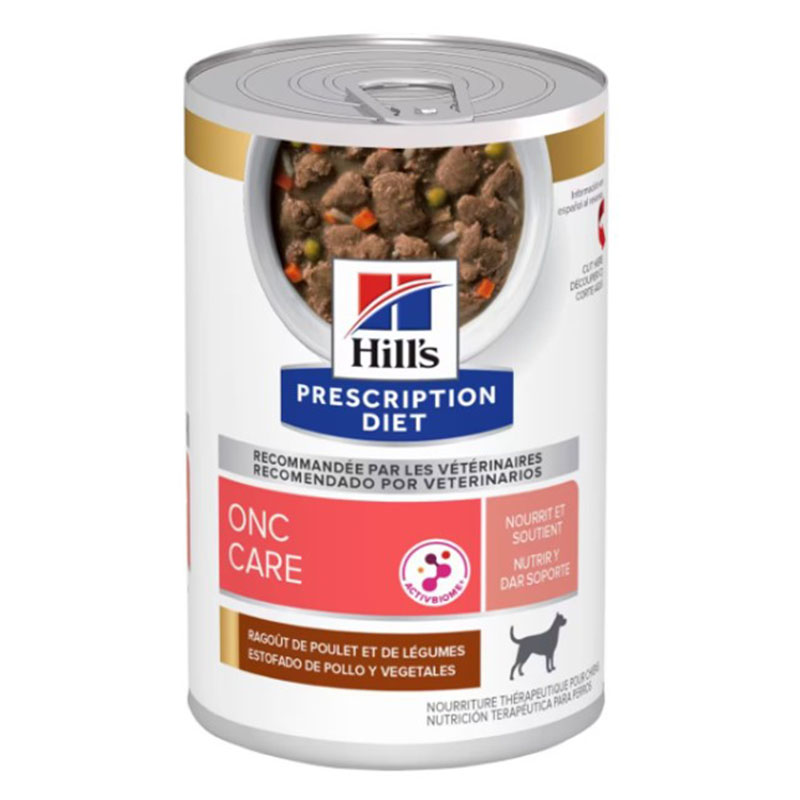 Hills Prescription Diet - ONC Care Nutrición y Soporte Lata Estofado de Pollo Perro