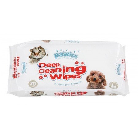 Pawise - Toallitas de Limpieza para Mascotas