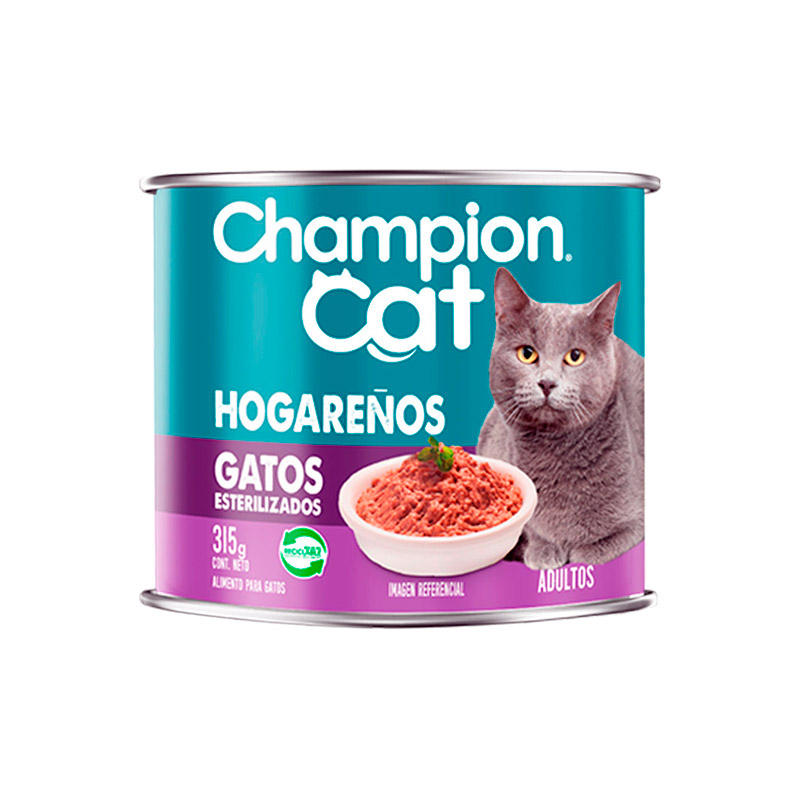 Champion Cat - Alimento Húmedo Hogareños Sabor Salmón
