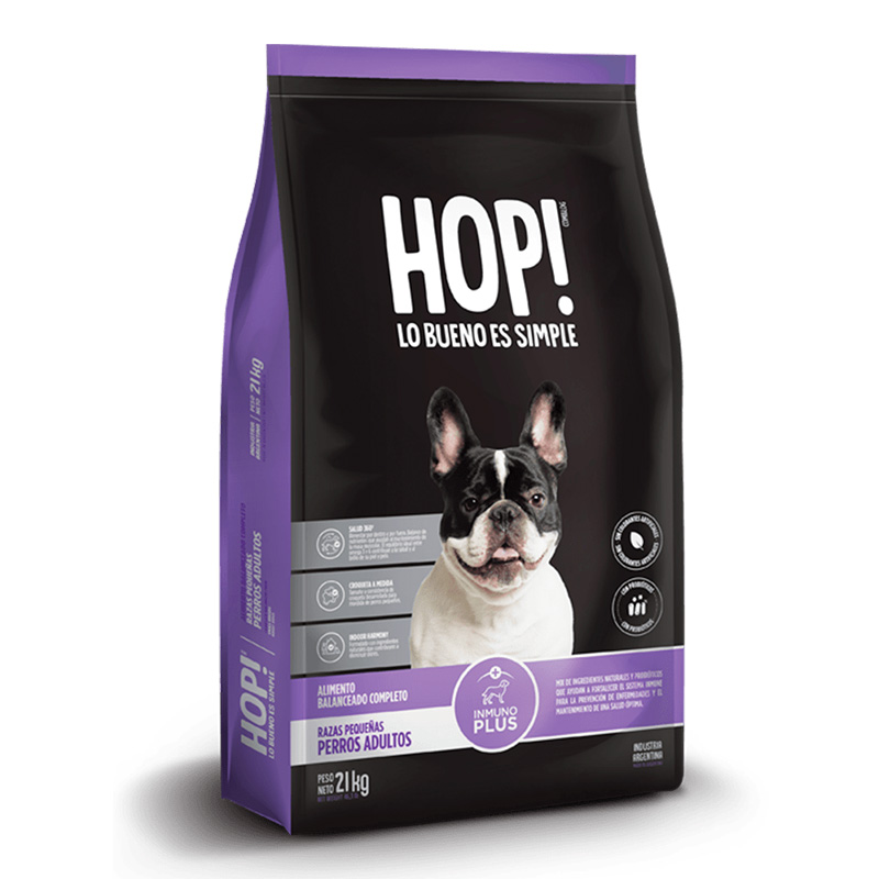 Hop! - Alimento para Perro Adulto Raza Pequeña