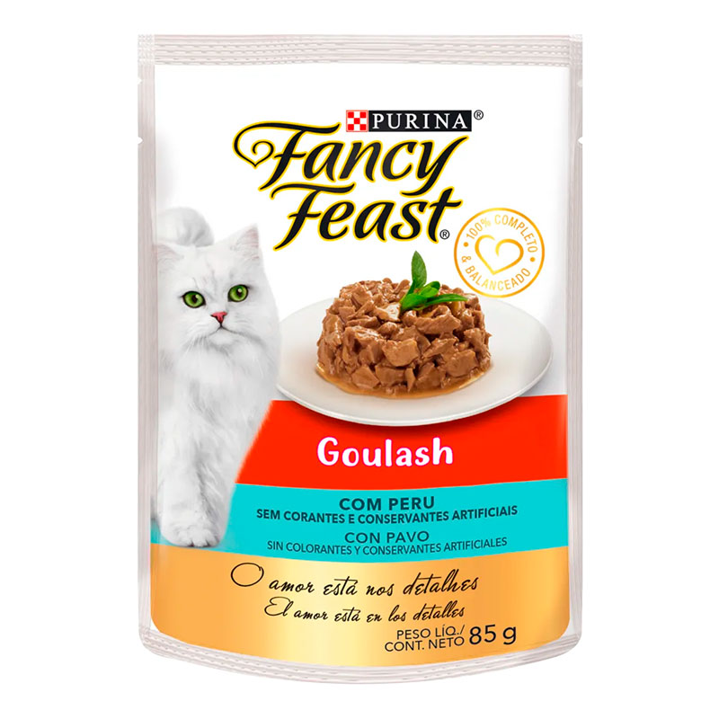Fancy Feast - Alimento Húmedo Goulash con Pavo