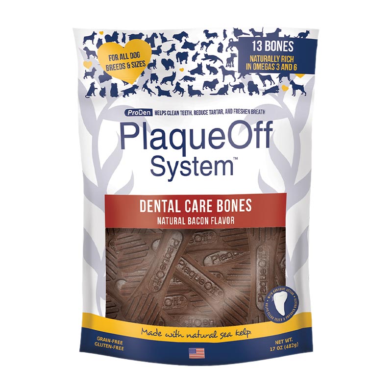 ProDen PlaqueOff - Snack Dental Bones Bacon para Perro