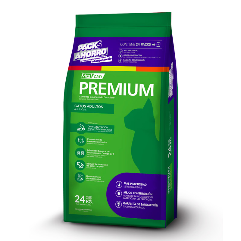 Vitalcan Premium - Alimento para Gatos Adultos