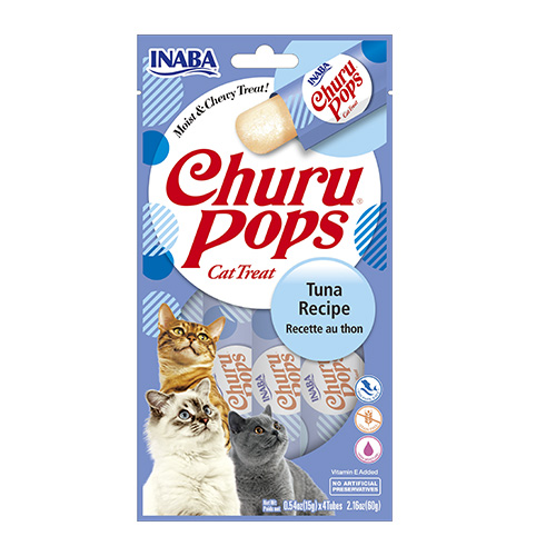 Churu Pops - Inaba Cat 4 Piezas Atún 60 GR