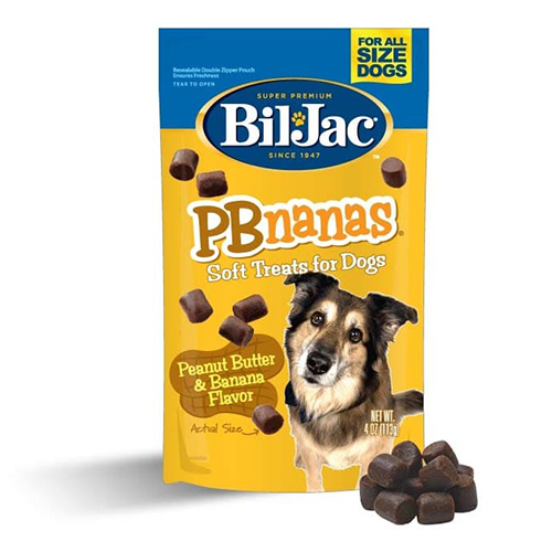Bil Jac - Snack PbNanas Soft Treats Pollo Plátano