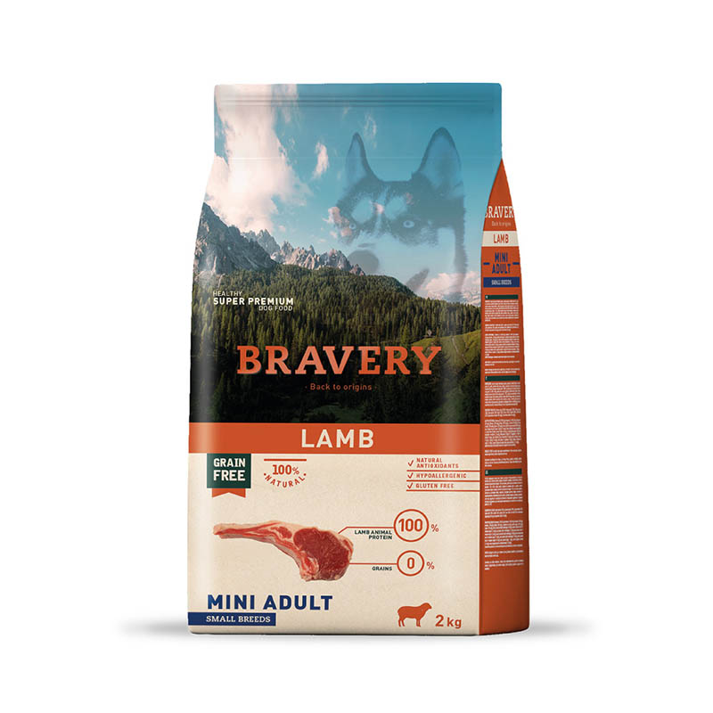Bravery - Alimento Adulto Lamb Mini Razas Pequeñas