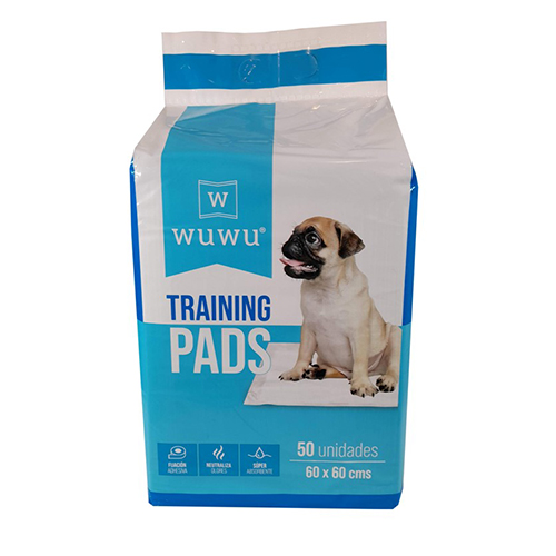 Wuwu - Sabanillas Entrenamiento para Perros 60x60 Cm