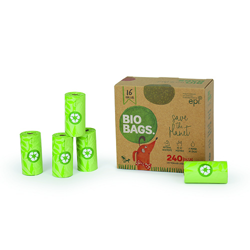 Biobags - Bolsas Sanitarias Oxobiodegradables 16 Rollos