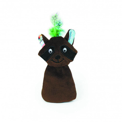 Brxn - Juguete Gato con Catnip Mapache Apache