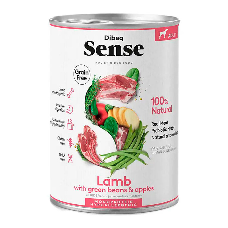 Dibaq Sense - Alimento Húmedo Perro Adulto Cordero