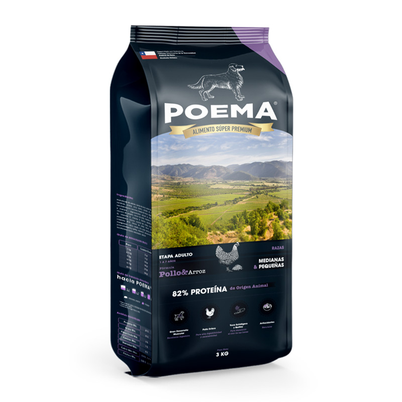Poema - Alimento Adulto Razas Medianas y Pequeñas Pollo