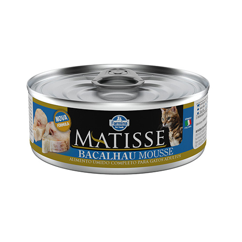 Matisse - Mousse para Gato Sabor a Bacalao