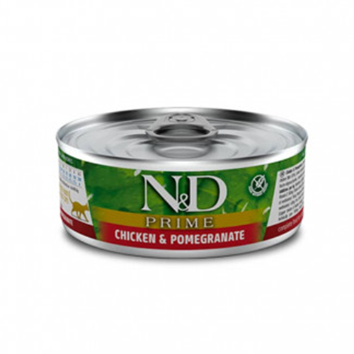 N&D Prime - Alimento Húmedo para Gato Adulto Pollo y Granada