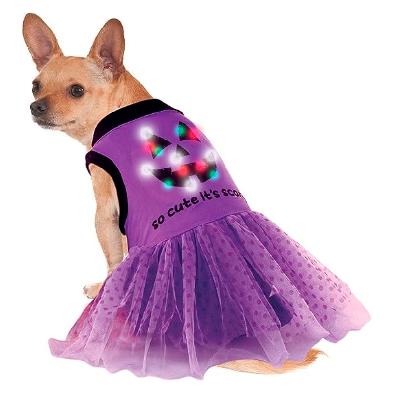 Carnaval - Disfraz Mascota Vestido Halloween Led