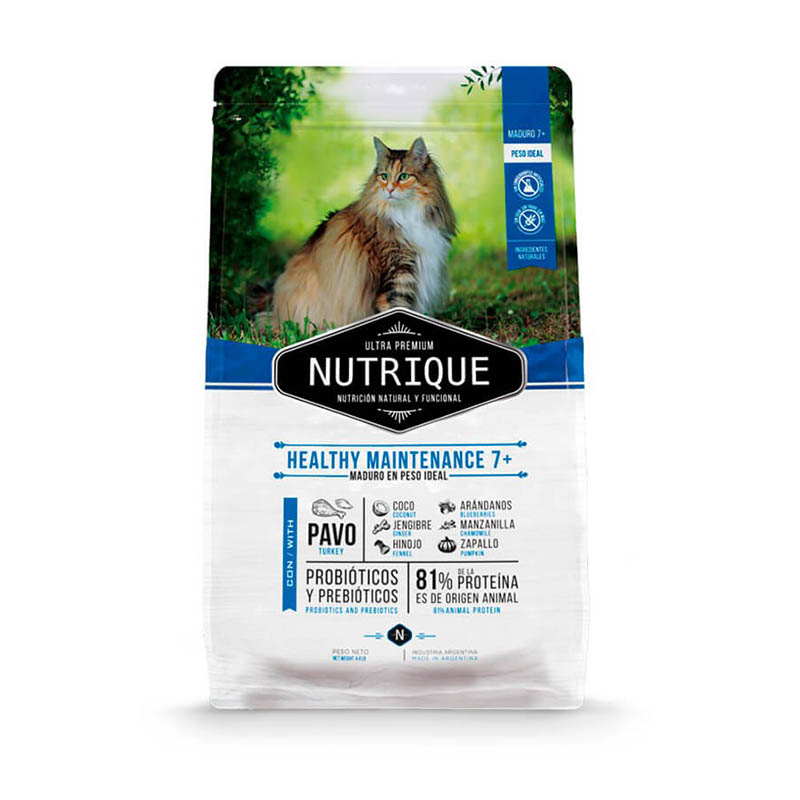 Nutrique - Alimento Gato Senior 7+ Mantenimiento Saludable