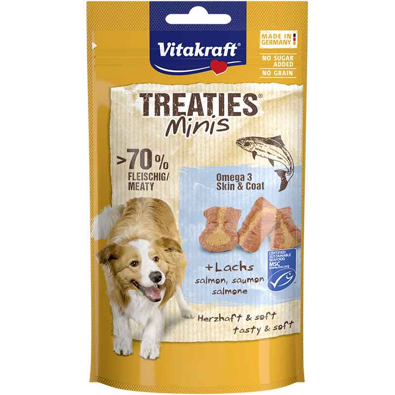 Vitakraft - Snack para Perro Treaties Mini Salmón
