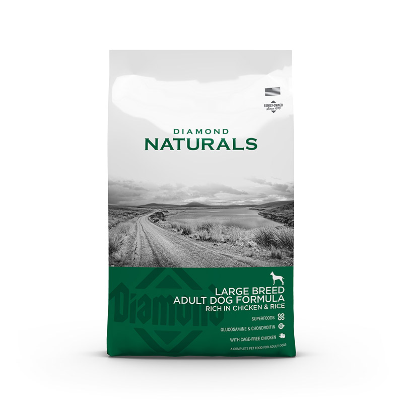 Diamond Naturals - Alimento Para Perro Adultos Raza Grande