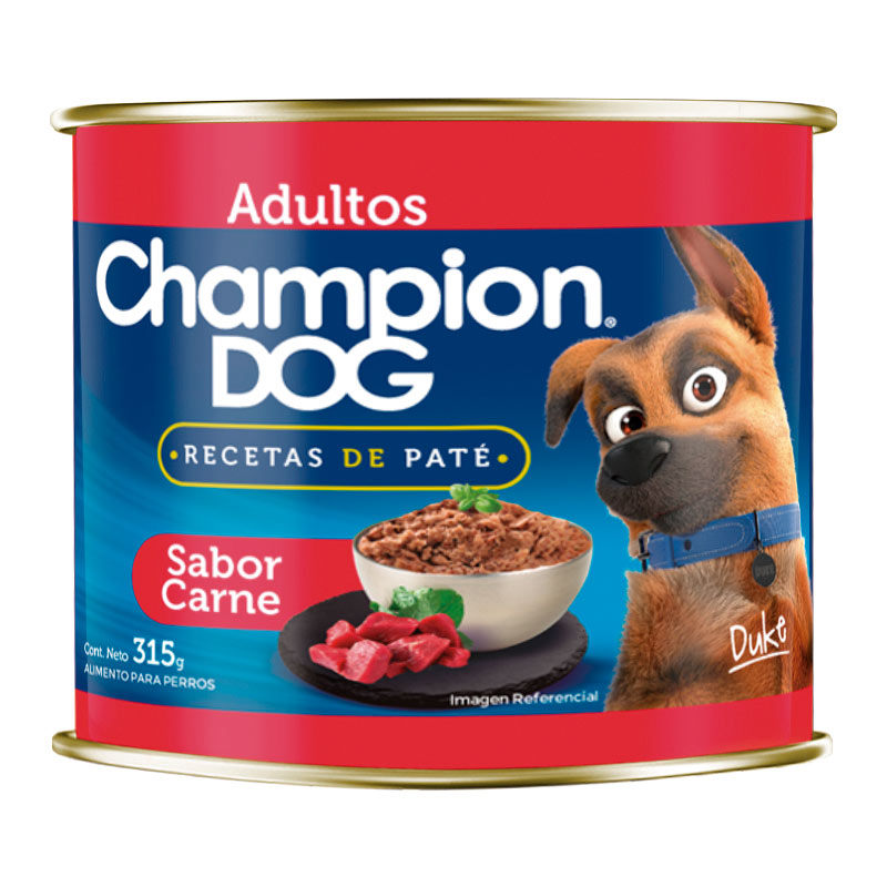 Champion Dog - Recetas de Paté Adultos Sabor Carne
