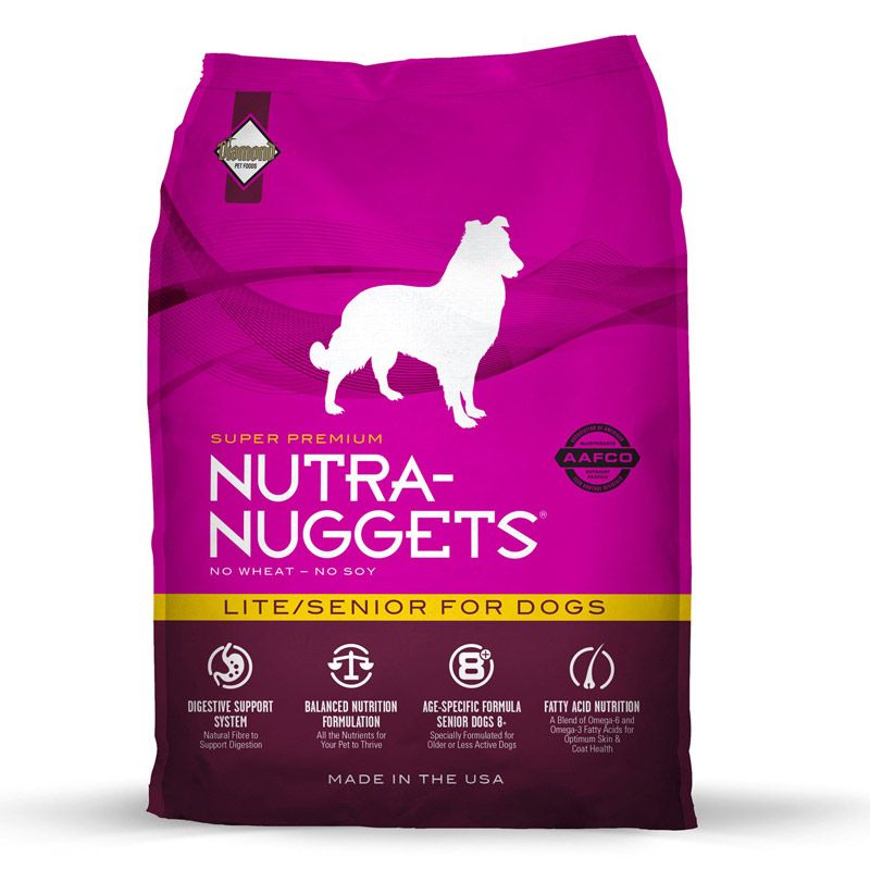 Nutra Nuggets - Alimento Súper Premium Lite Senior Dogs