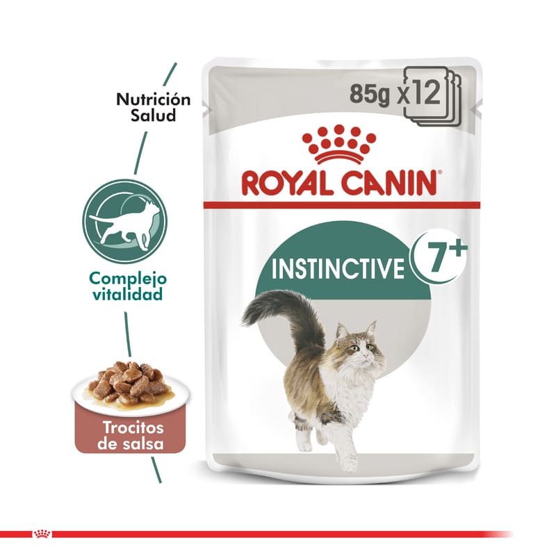 Royal Canin - Alimento Húmedo Gato Senior 7+ Instinctive
