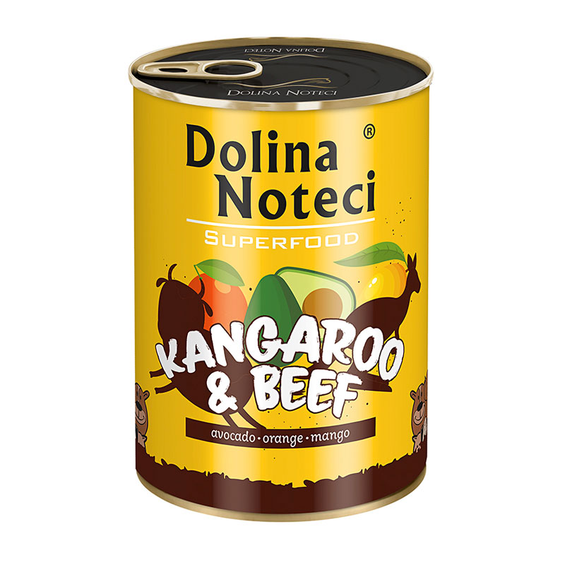 Dolina Noteci - Alimento Húmedo Adulto Canguro y Vacuno Lata