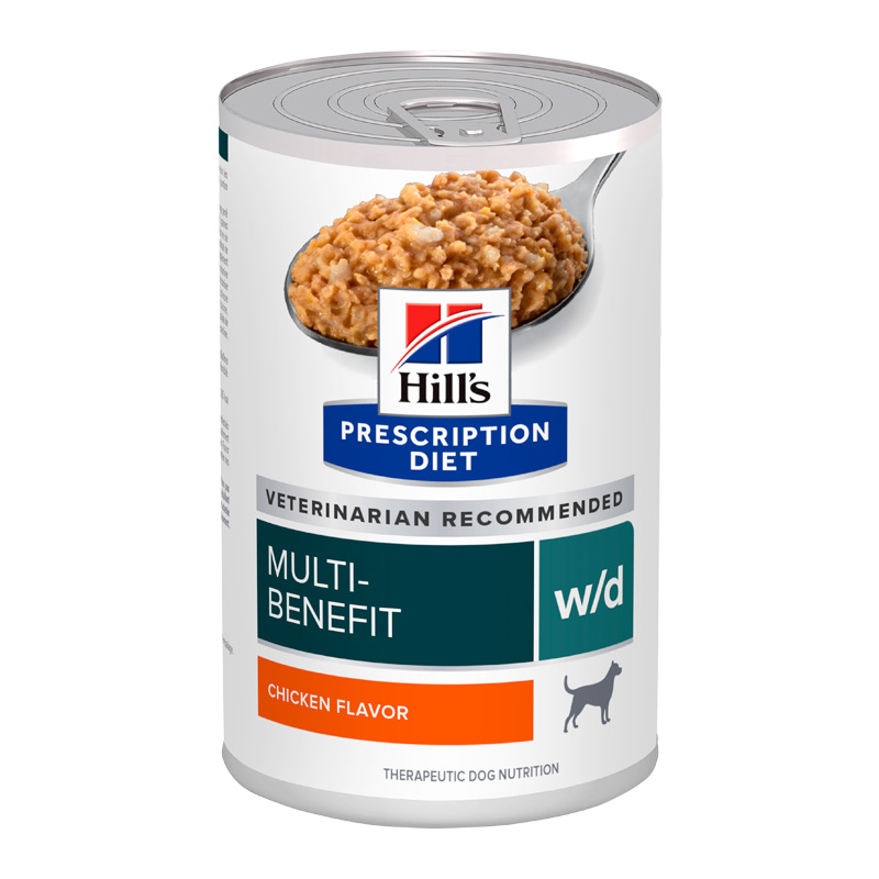 Hills Prescription Diet - W/D Multi-Benefit Dog Lata