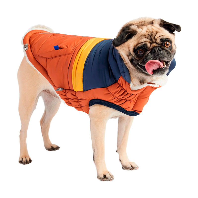 GF Pet - Chaqueta Retro Puffer Avellana