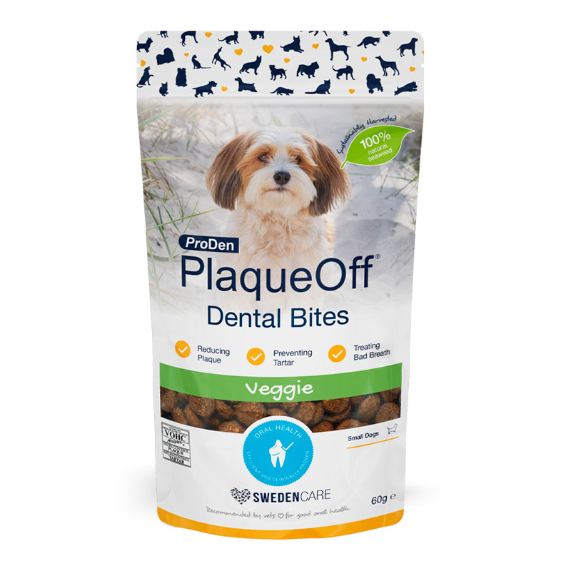 ProDen PlaqueOff - Snack Dental Razas Pequeñas Sabor Veggie