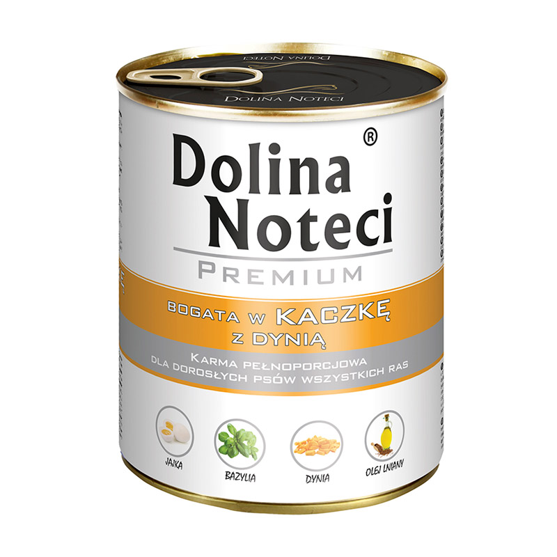 Dolina Noteci - Alimento Húmedo Adulto Pato y Calabaza Lata